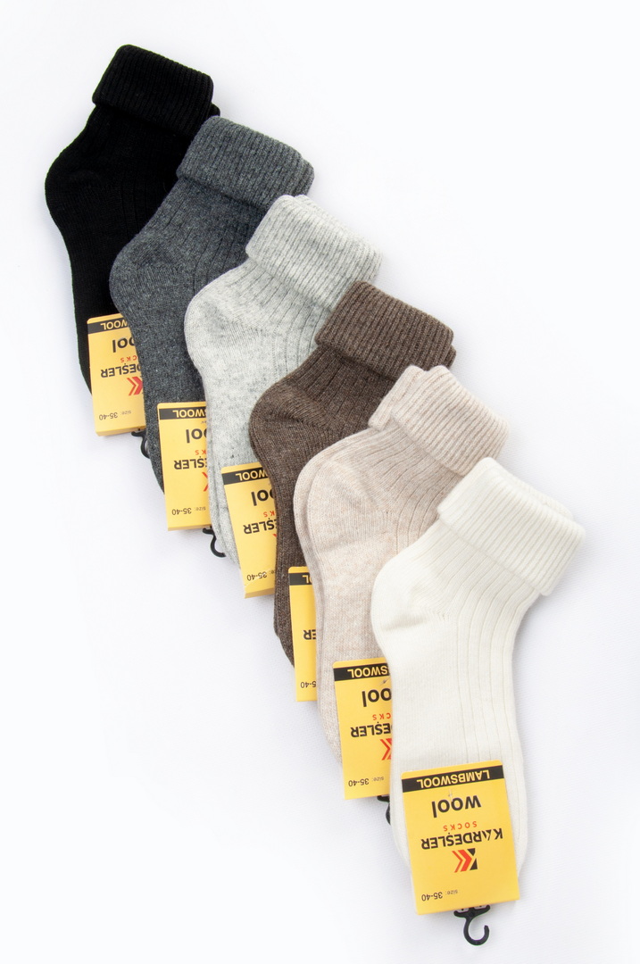 Шкарпетки жіночі вовняні